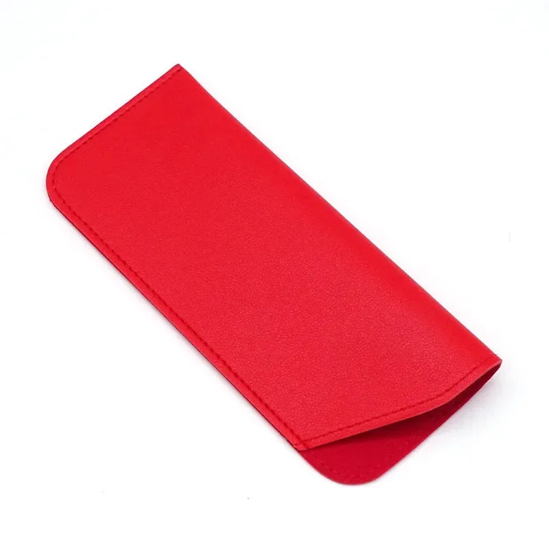 PU Leather Glasses Protective Cover Case