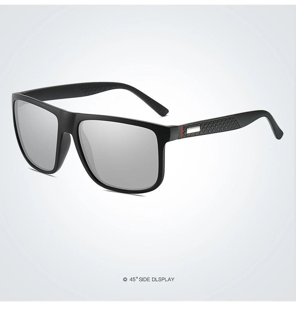 Fashion Vintage Square Polarized Sunglasses