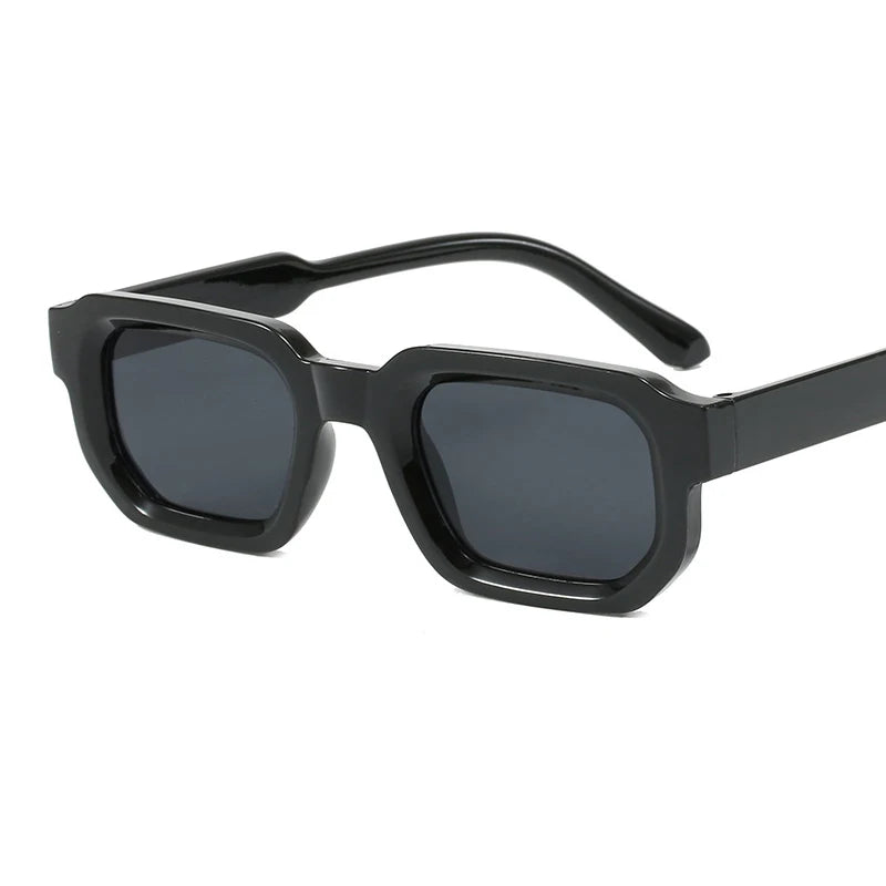 Fashion Retro Vintage Rectangle Frame Sunglasses