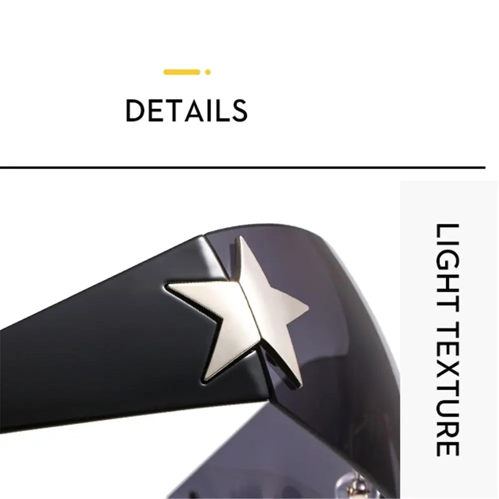 Fashion Trendy Star Punk Y2K Sunglasses