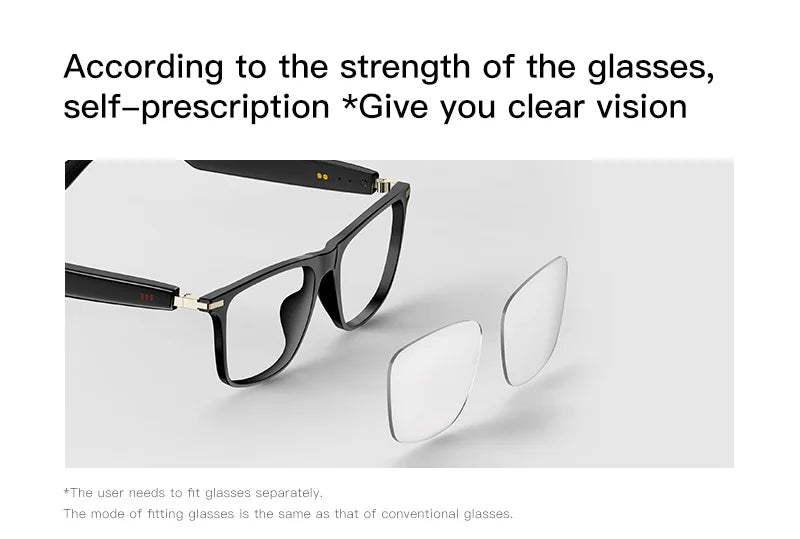 Smart Audio Sunglasses with Auto-Dimming Lenses & HD Sound