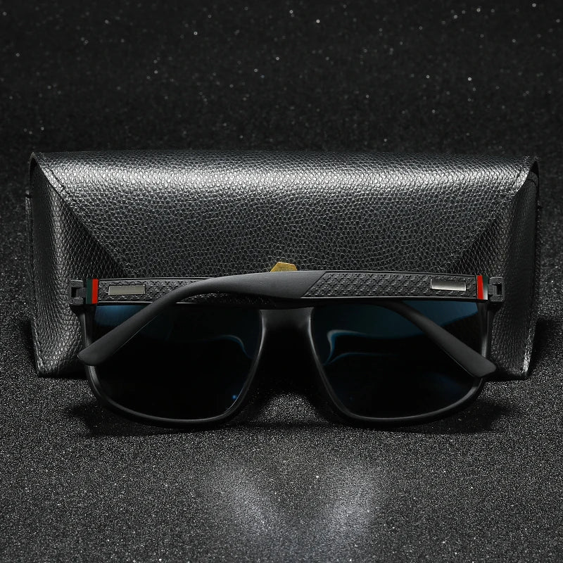 Fashion Vintage Square Polarized Sunglasses