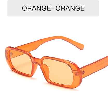 Retro Small Frame Candy Color Colorful Fashion Sunglasses