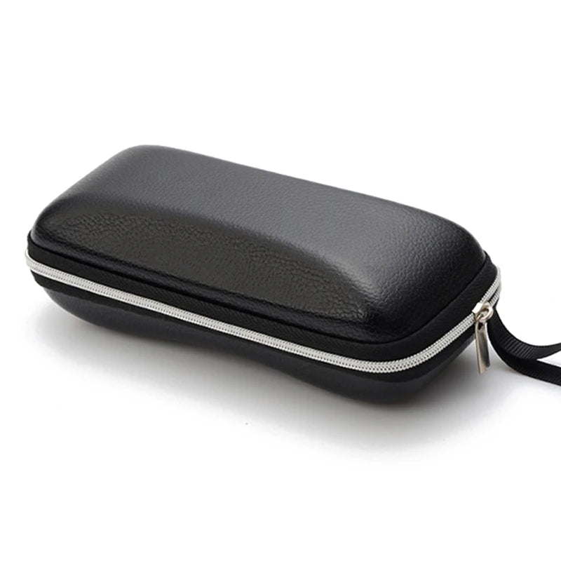 Luxury EVA PU Leather Zipper Glasses Case