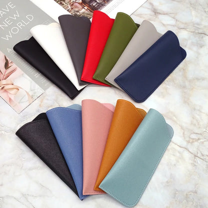 PU Leather Glasses Protective Cover Case
