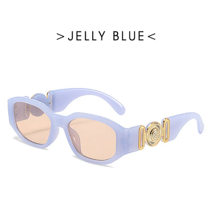 Luxury Vintage Small Square Frame Sunglasses