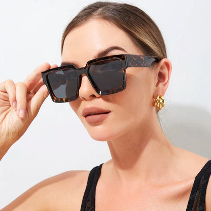 Fahion Vintage Cycling Square Retro Sunglasses