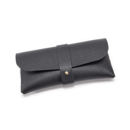Soft PU Leather Glasses Jewelry Pouch