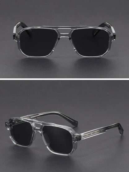 NYWOOH Ultralight Polygon Frame Sunglasses
