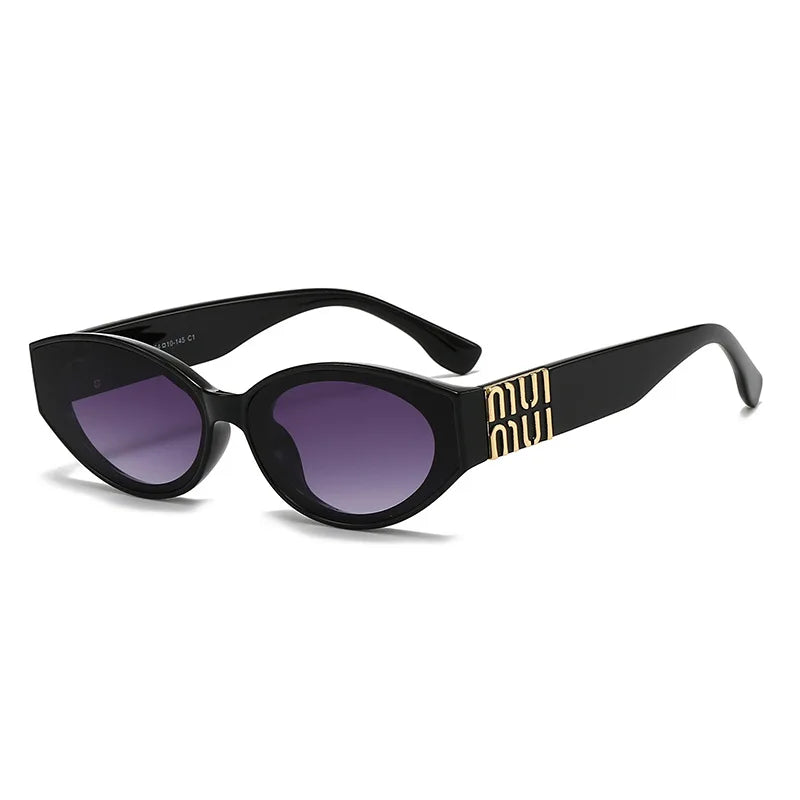 MUI Cute Oval Glamour Designer Sunglasses
