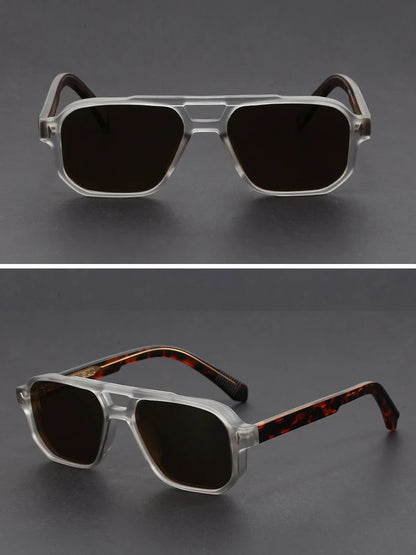NYWOOH Ultralight Polygon Frame Sunglasses