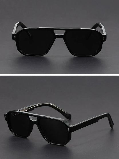NYWOOH Ultralight Polygon Frame Sunglasses