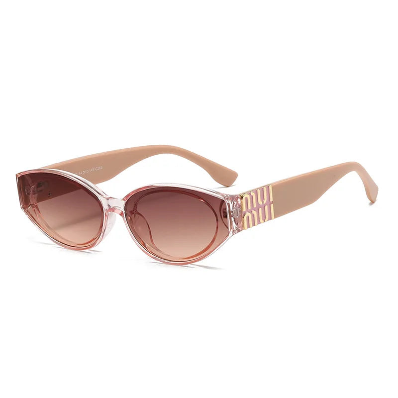 MUI Cute Oval Glamour Designer Sunglasses