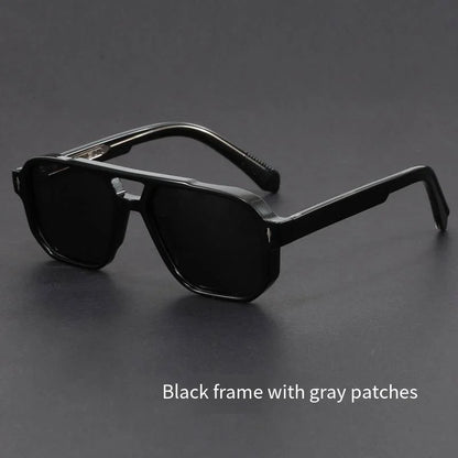 NYWOOH Ultralight Polygon Frame Sunglasses