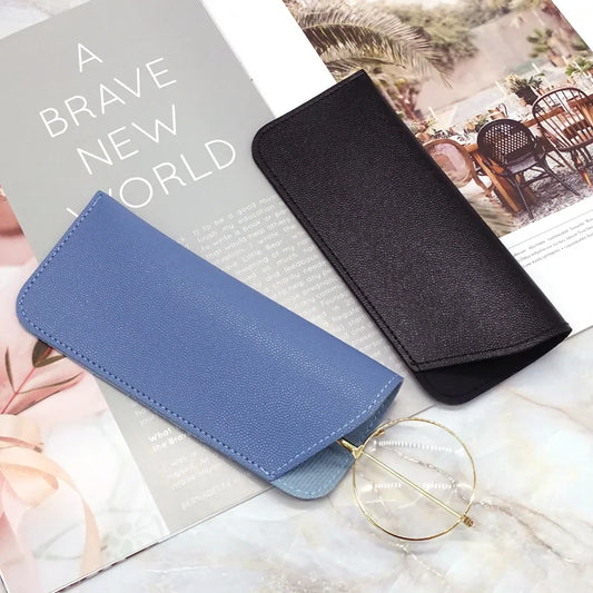 PU Leather Glasses Protective Cover Case