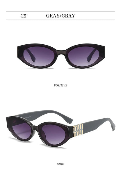 MUI Cute Oval Glamour Designer Sunglasses