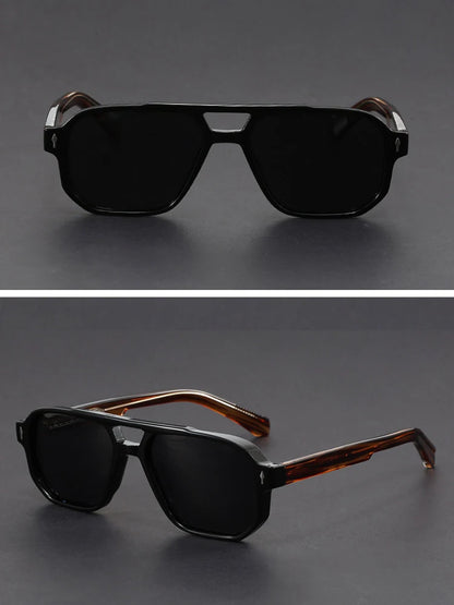 NYWOOH Ultralight Polygon Frame Sunglasses