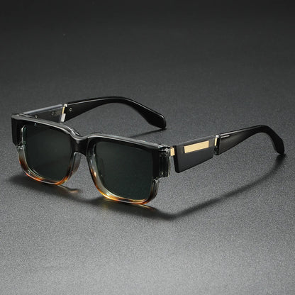 New Rectangular Men's Luxury Trendy Sunglasses