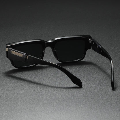 New Rectangular Men's Luxury Trendy Sunglasses