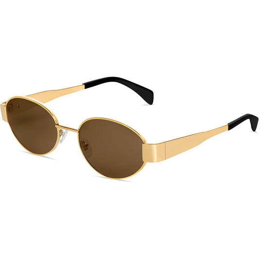 Classic Designer Trendy Retro Oval Sunglasses
