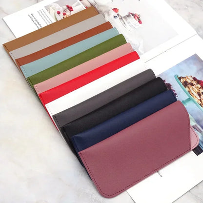 PU Leather Glasses Protective Cover Case