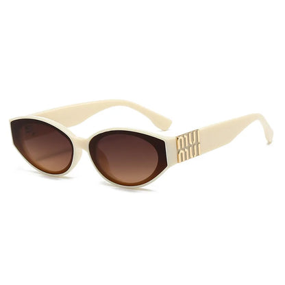 MUI Cute Oval Glamour Designer Sunglasses