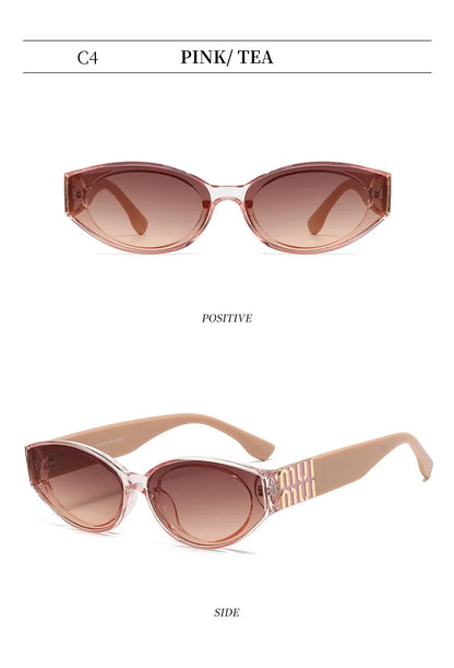 MUI Cute Oval Glamour Designer Sunglasses