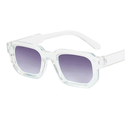 Fashion Retro Vintage Rectangle Frame Sunglasses