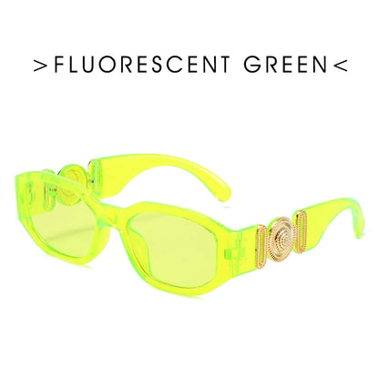 Luxury Vintage Small Square Frame Sunglasses