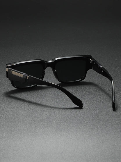 New Rectangular Men's Luxury Trendy Sunglasses