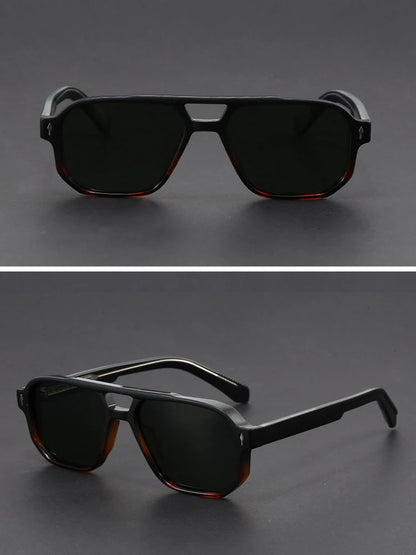 NYWOOH Ultralight Polygon Frame Sunglasses