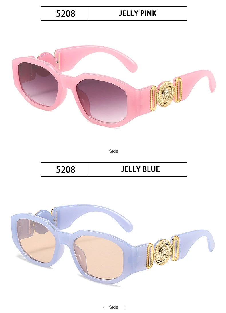 Luxury Vintage Small Square Frame Sunglasses