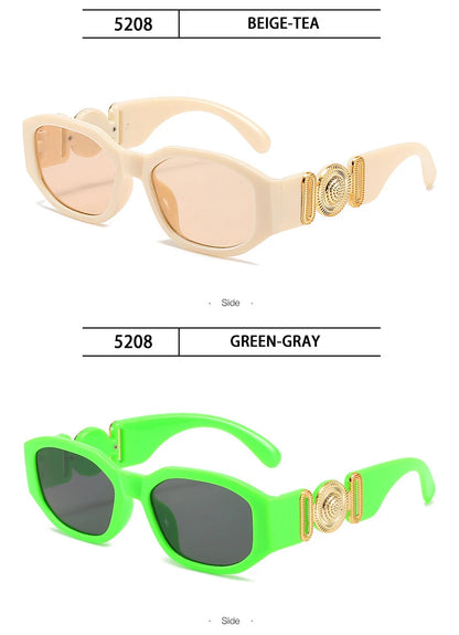Luxury Vintage Small Square Frame Sunglasses