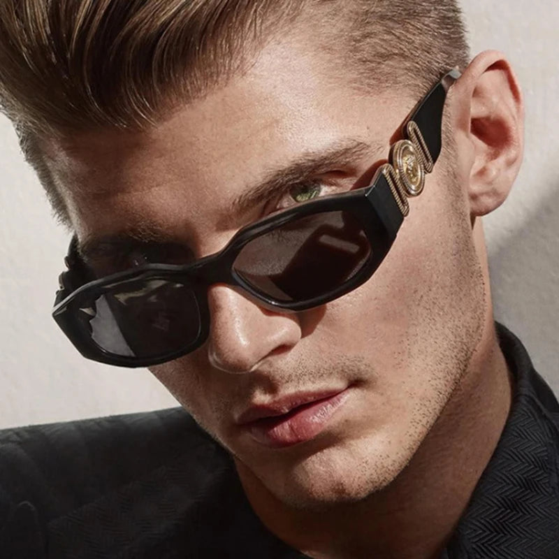 Luxury Vintage Small Square Frame Sunglasses
