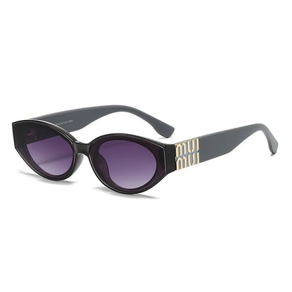 MUI Cute Oval Glamour Designer Sunglasses