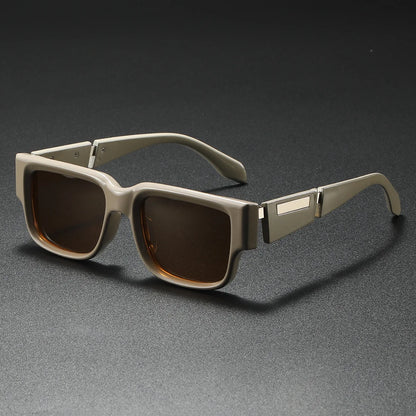 New Rectangular Men's Luxury Trendy Sunglasses