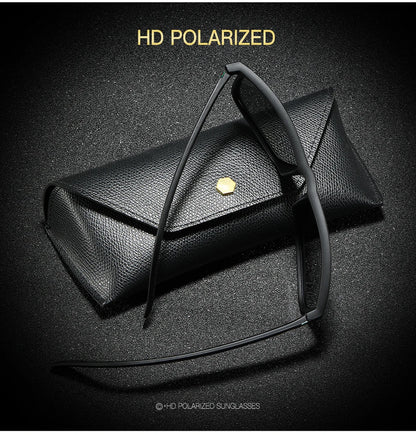 Fashion Vintage Square Polarized Sunglasses