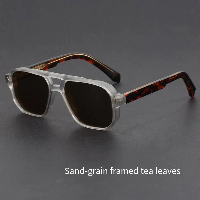 NYWOOH Ultralight Polygon Frame Sunglasses
