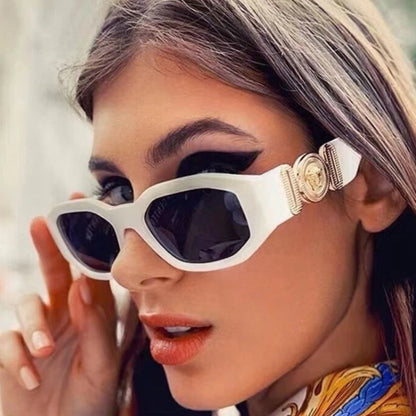 Luxury Vintage Small Square Frame Sunglasses