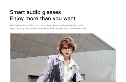 Smart Audio Sunglasses with Auto-Dimming Lenses & HD Sound