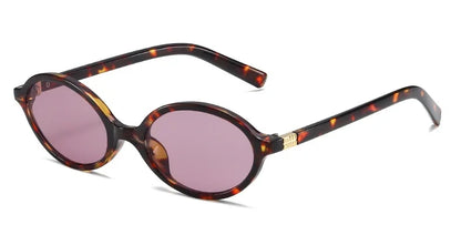 Fashion Oval Simple Literary Women's Sunglasses
