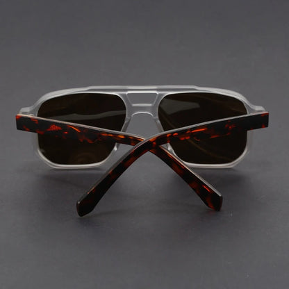 NYWOOH Ultralight Polygon Frame Sunglasses